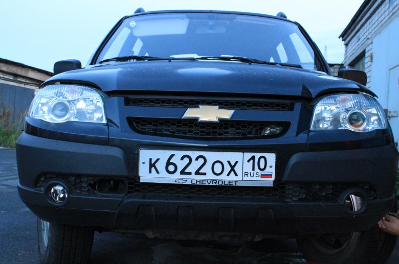 Противотуманные фары нива шевроле