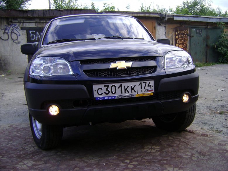 Противотуманные фары нива шевроле