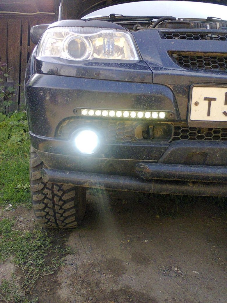 Ходовые огни на ниву шевроле