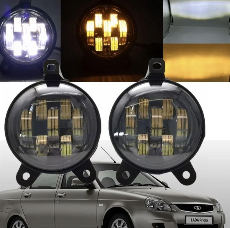 Светодиодные птф шевроле нива