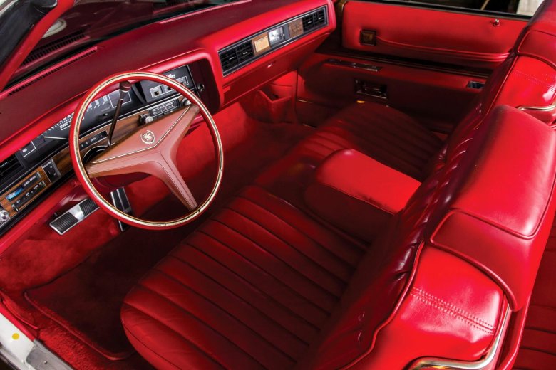 Cadillac eldorado 1970 салон