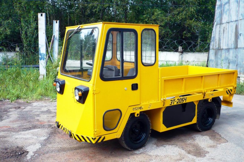 Электротележка для перевозки грузов