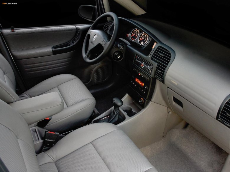 Опель зафира 2001 салон