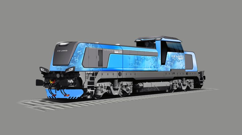Modular locomotive hydrogen