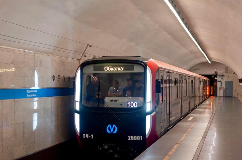 Поезд метро балтиец санкт-петербург