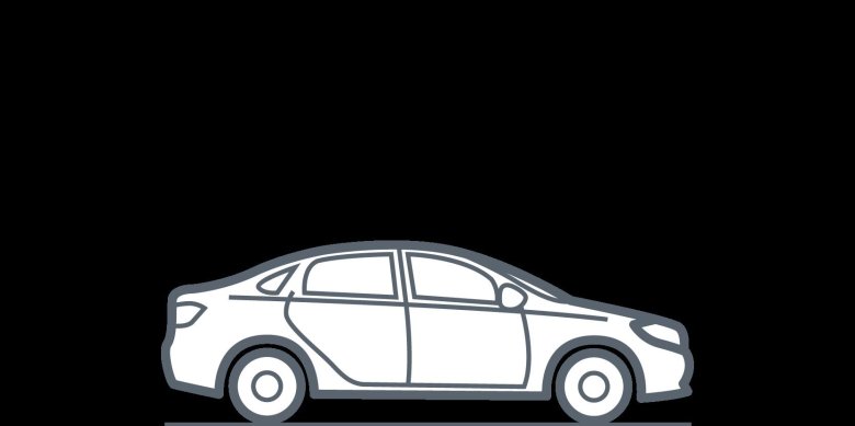 Автомобиль контур