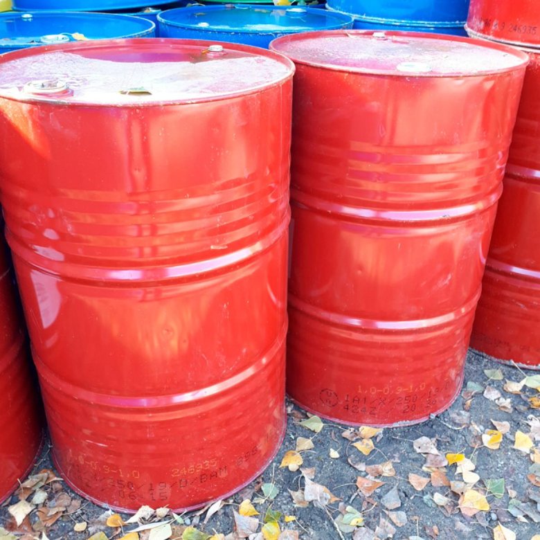 Бочка 200 литров металлическая