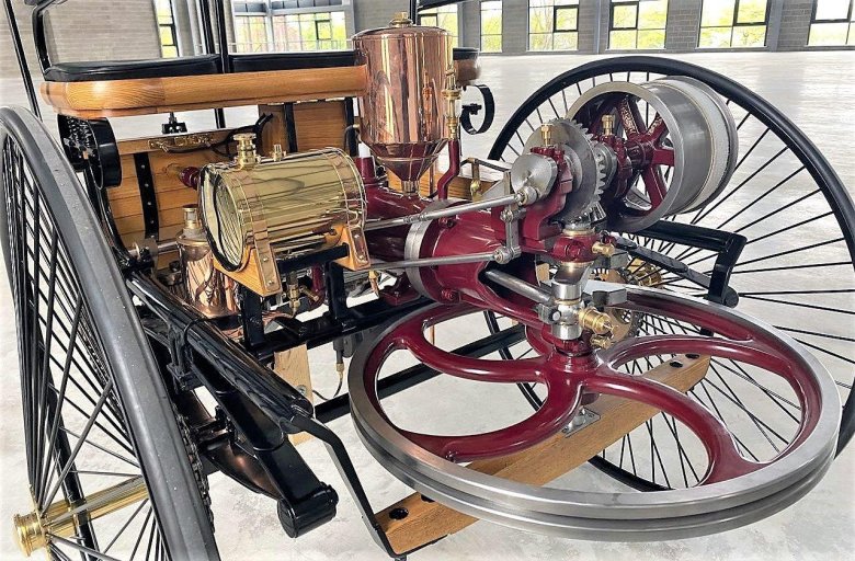 Benz patent-motorwagen 1886 двигатель