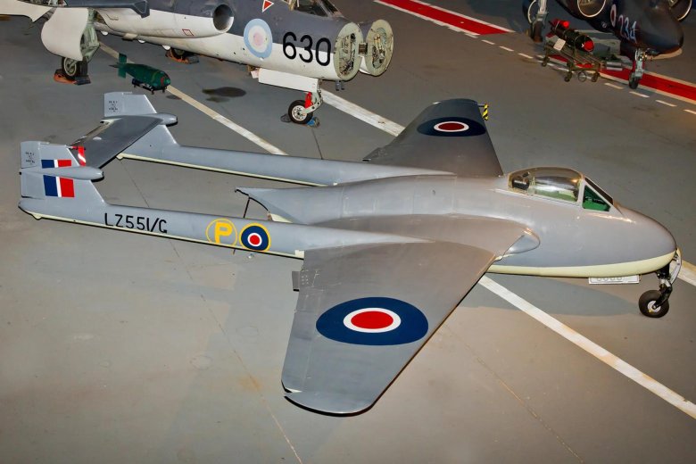 Самолёт de havilland vampire