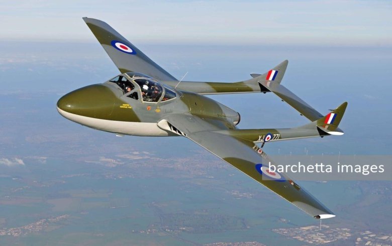 Истребитель де хэвиленд вампир