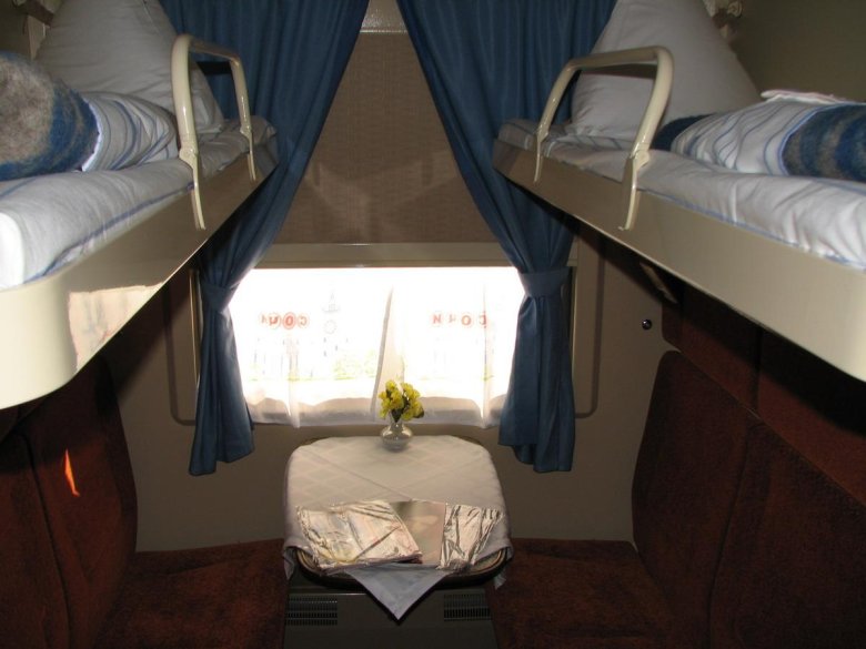 Новые купе вагоны ржд