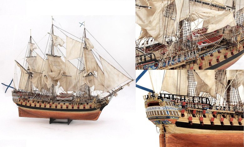 Ингерманланд 1715 корабль модель