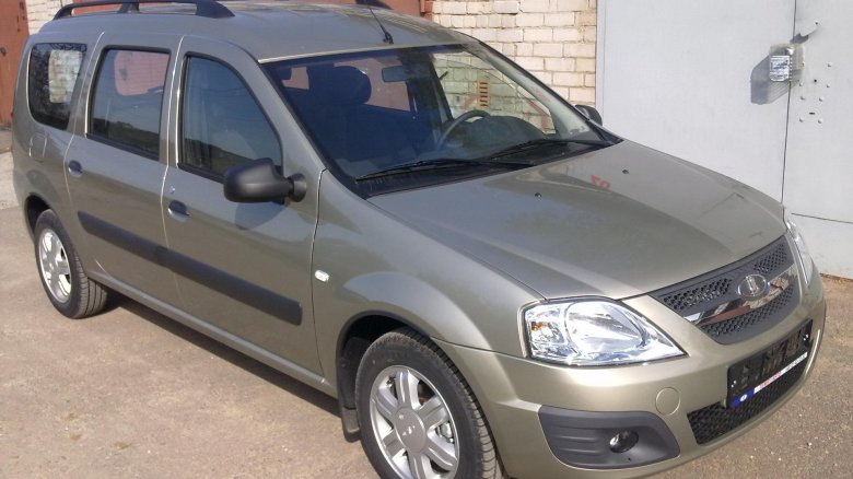 Лада ларгус серая