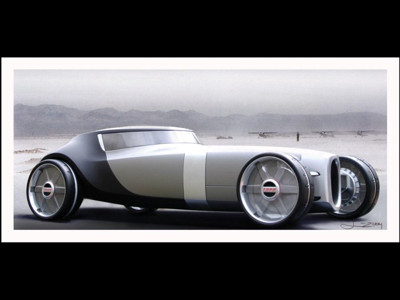 Футуристические автомобили прошлого