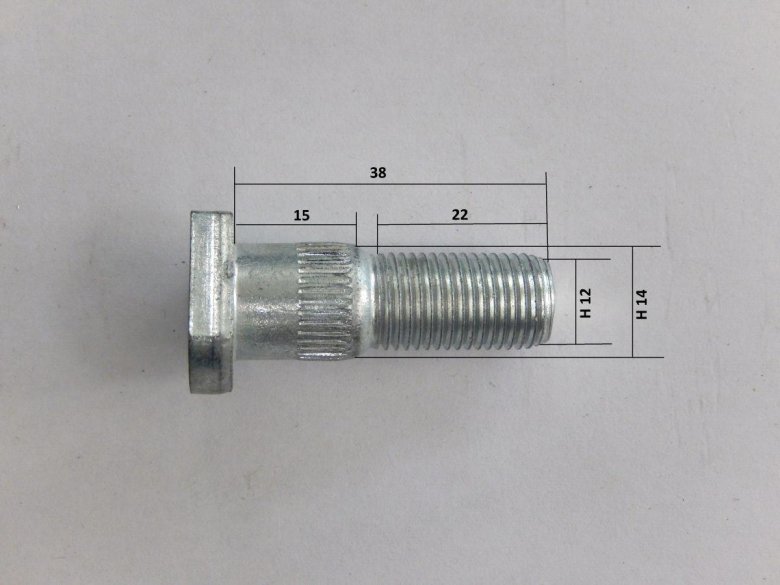 Шпилька колеса уаз