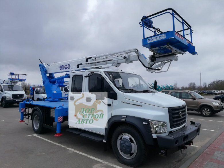Автогидроподъёмник випо-18-01 на шасси газ с42а43