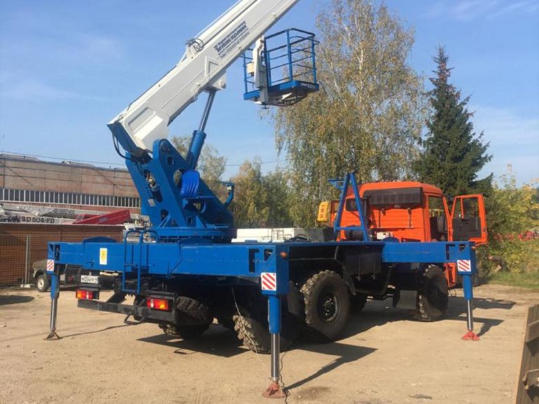 Камаз автовышка