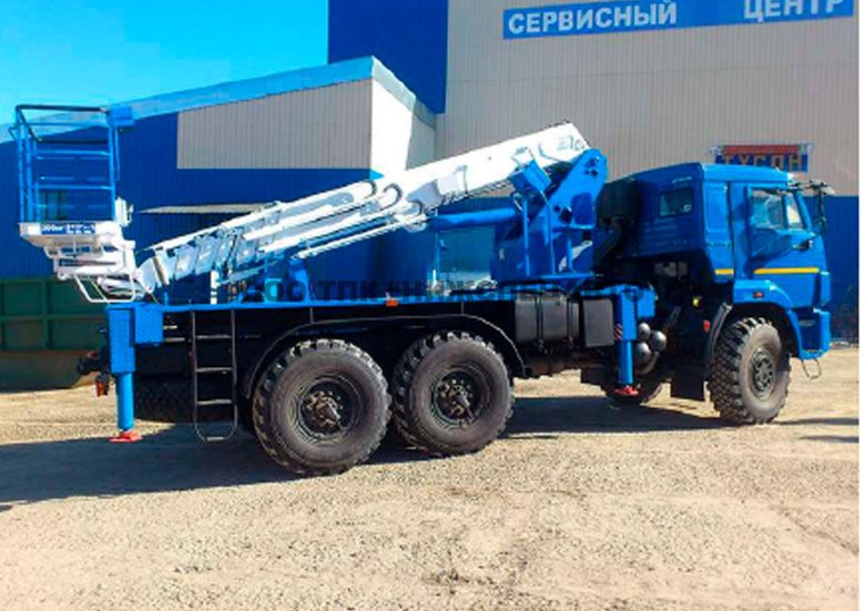 Автовышка камаз 43118