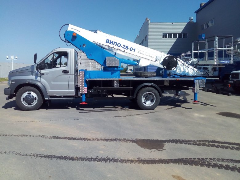 Автогидроподъемник випо-28-01