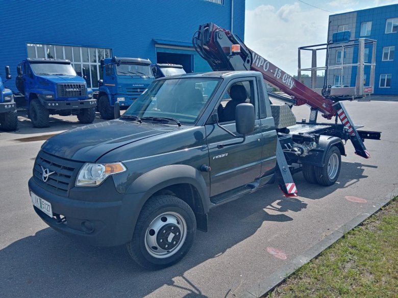 Uaz profi автогидроподъемник