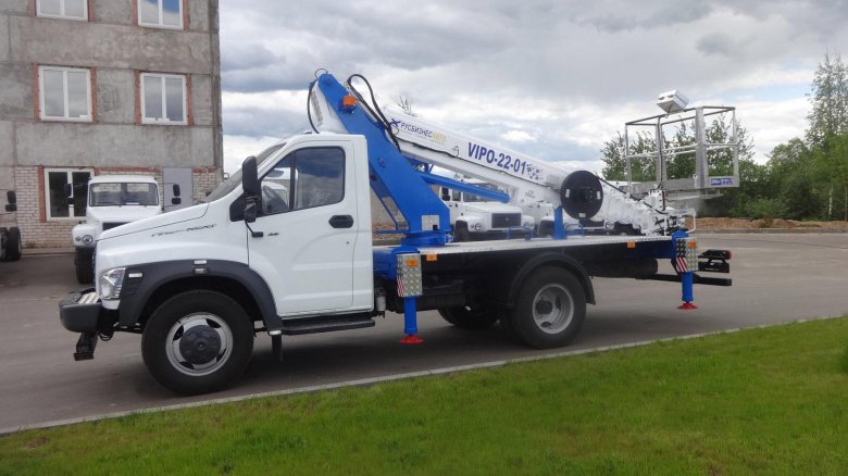 Автогидроподъемник випо-22-01