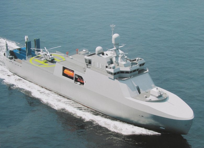 Универсальные патрульные корабли проекта 23550