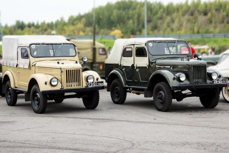 Военный джип газ 69