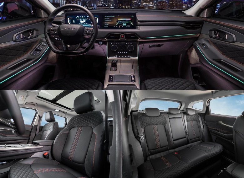 Chery exceed txl 2021 салон