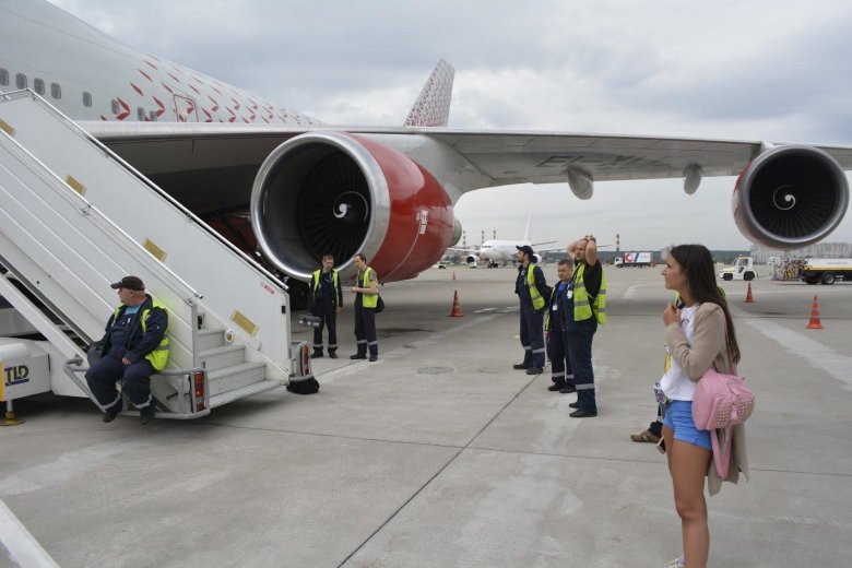 Самолетная лестница трап