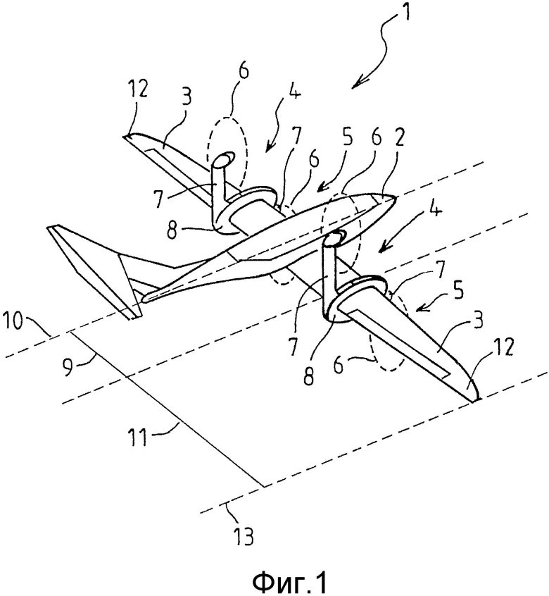 Крыло самолета спереди схема