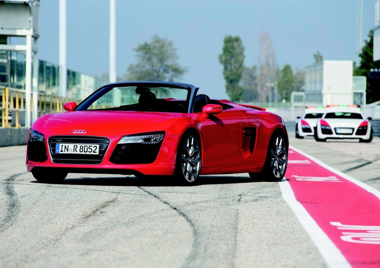 Audi r8 spyder cabrio