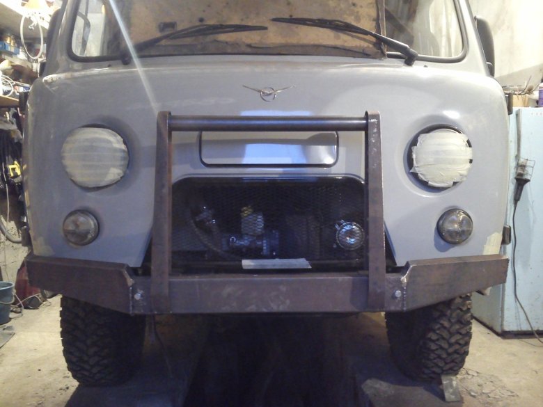 Уаз 452 буханка бампер