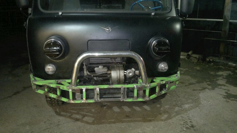 Бампер уаз буханка