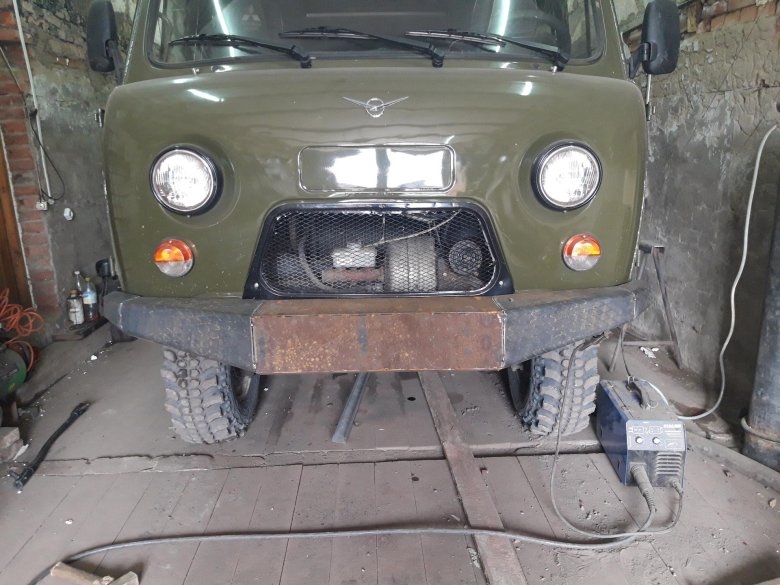 Силовой бампер риф уаз 452