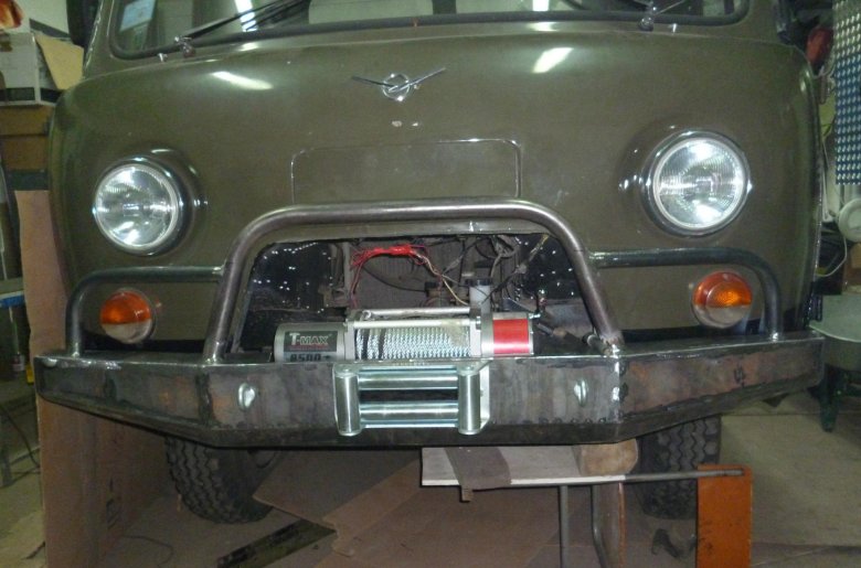 Силовой бампер уаз 3303