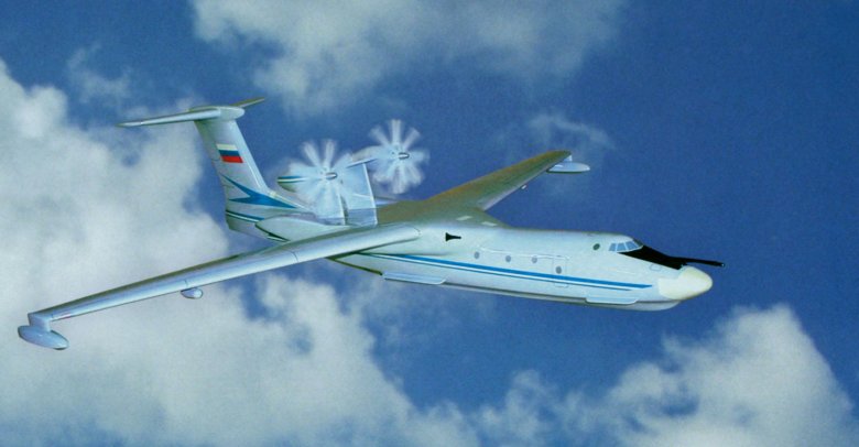 Самолет-амфибия а-42пэ