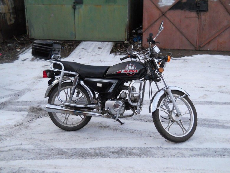 Мопед альфа ирбис 110