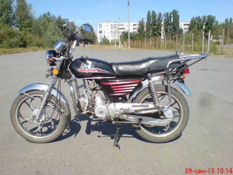 Мотоцикл вираго 110