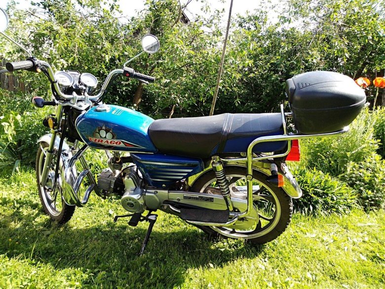 Мопед ирбис альфа