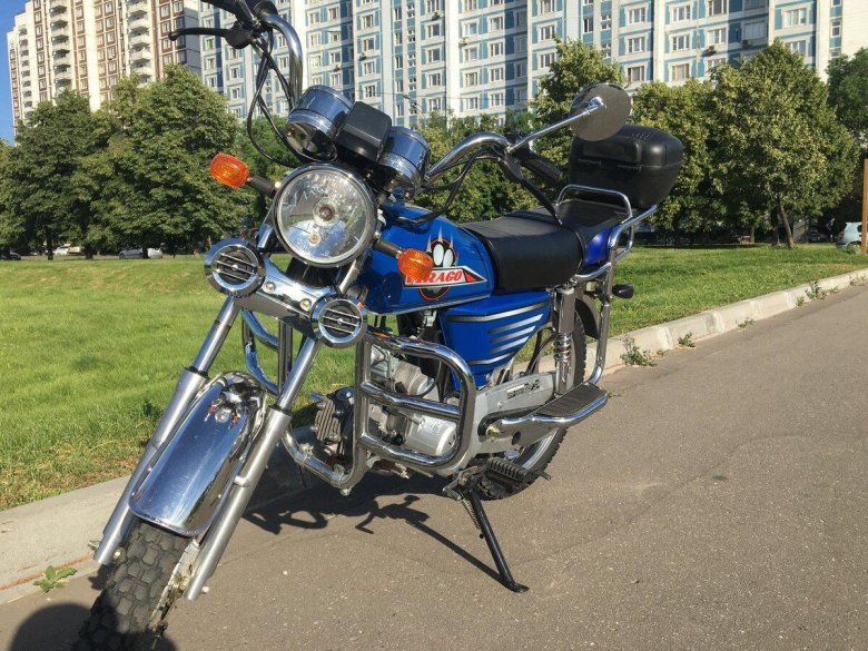 Мотоцикл ирбис вираго