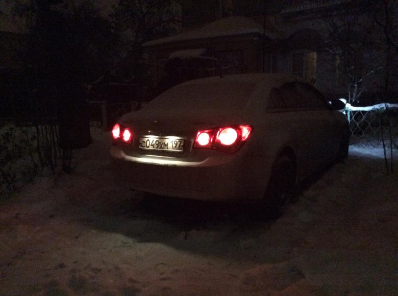 Лампочка подсветки номера шевроле круз седан