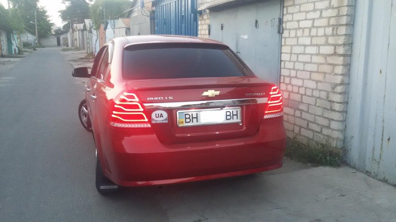 Шевроле авео т 250 седан