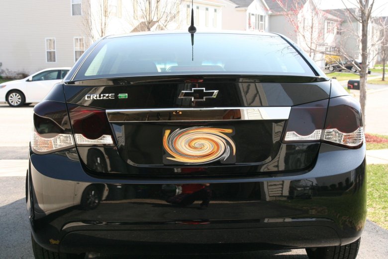 Тонированные задние фонари шевроле круз