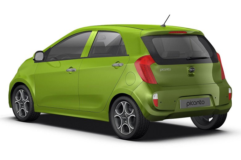 Киа пиканто зеленая