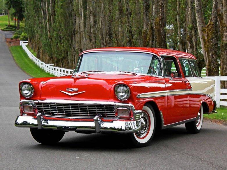 Chevrolet bel air nomad 1956
