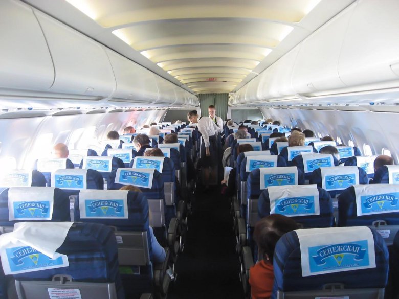 Салон самолета