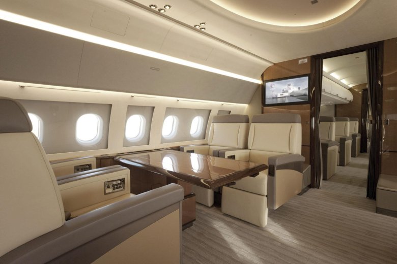 Airbus a319cj салон