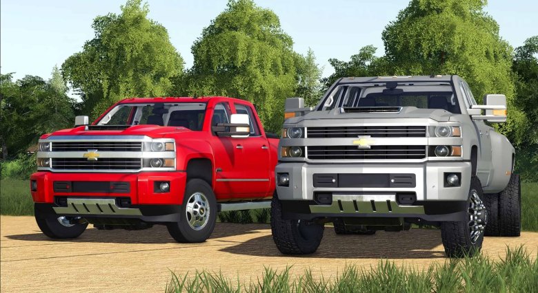 Chevrolet silverado 2500 hd farming simulator