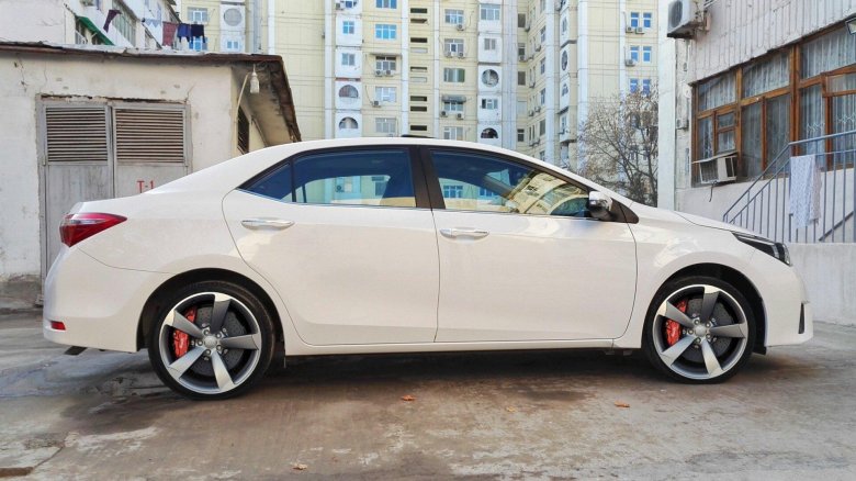 Диски тойота королла 17 радиус