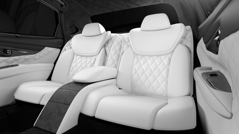 Infiniti q70l белый салон